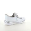 Hvid Rieker slip-on sneakers med sølv effekter