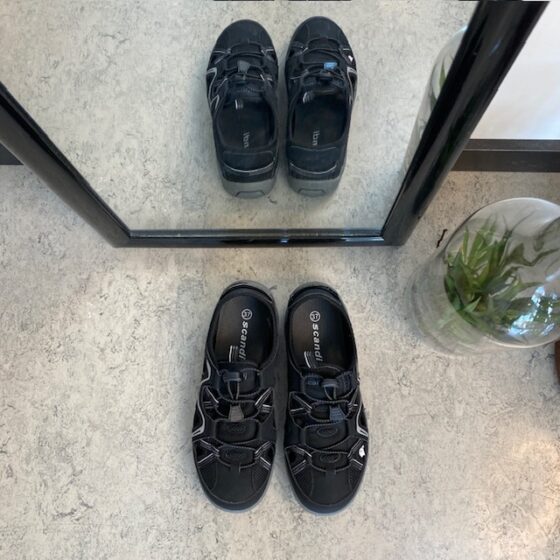 Barefoot sko – Sort med fleksibel sål og maksimal bevægelsesfrihed