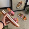 Remonte sandal med velcoremme og udtagelig sål