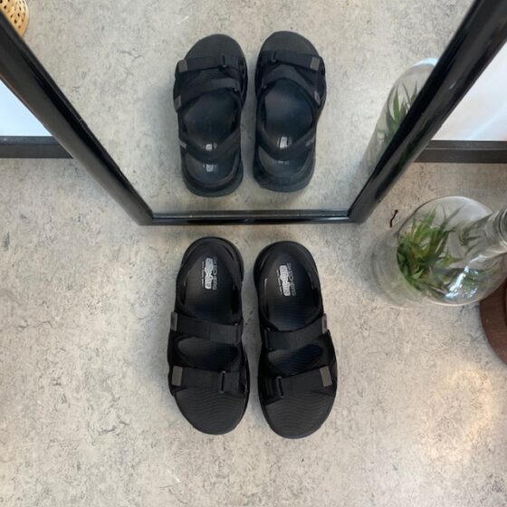 Skechers Slip-Ins herre sandal med Max Cushion-sål