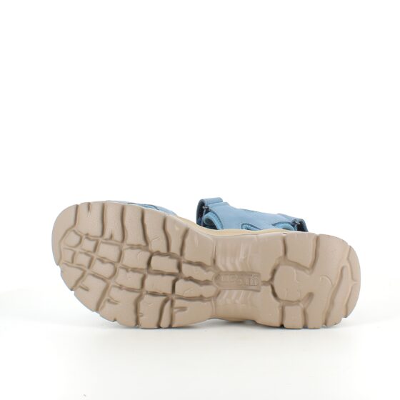 Blå Green Comfort sandal til dig som går og står mange timer