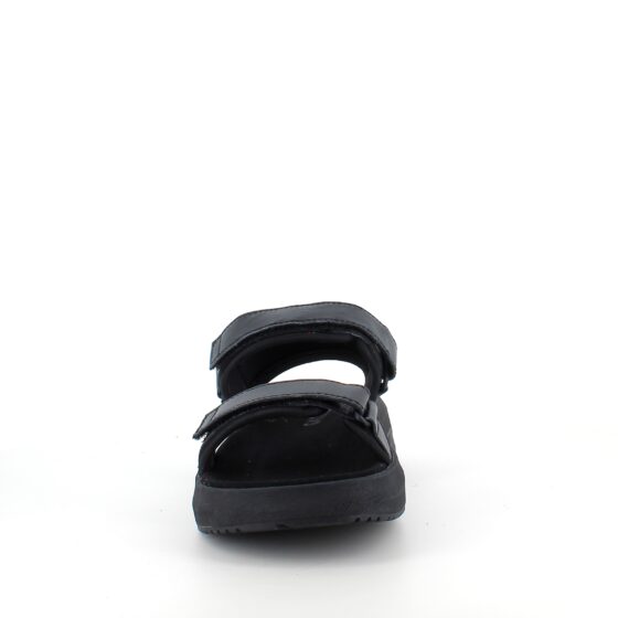 Sort Gaitline sandal med gængesål