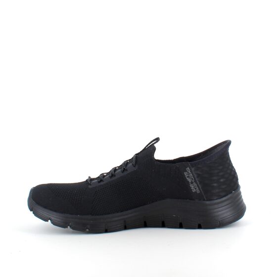 Sort Skechers slip-ins med svangstøtte