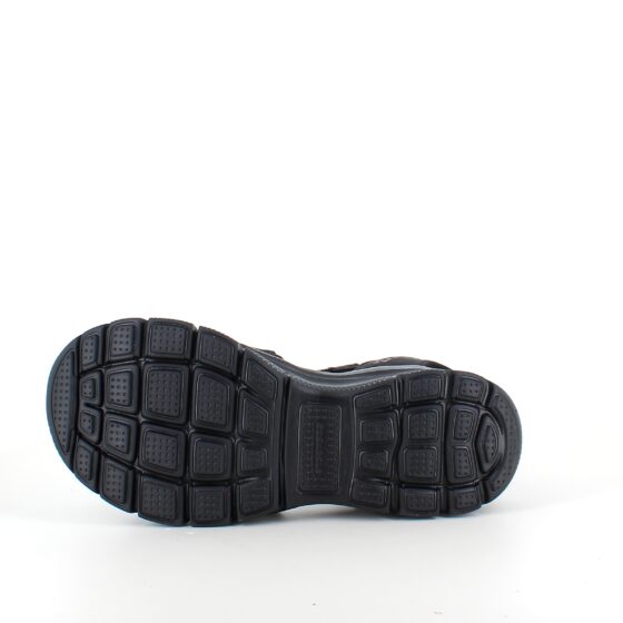 Sort Step-Ins sandal med god pasform