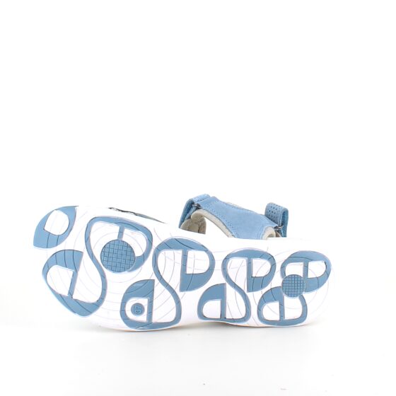 Blå Corsica sandal fra Green Comfort med god svangstøtte