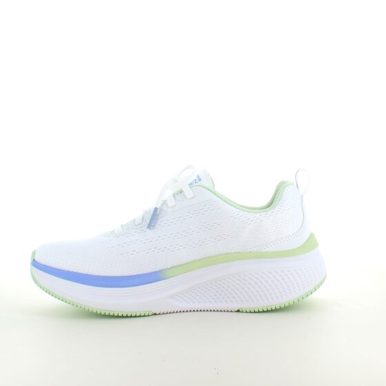 Hvid Skechers GoRun sko med flotte detaljer