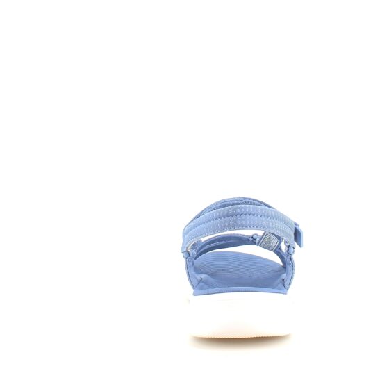 Lyseblå Skechers GOwalk sandal, bred model