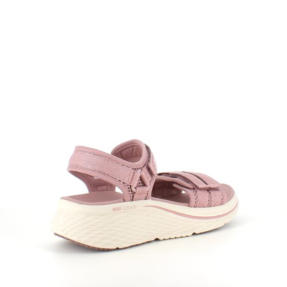 Rosa Skechers Max Cushioning Elite 2.0 Sandal med god svangstøtte