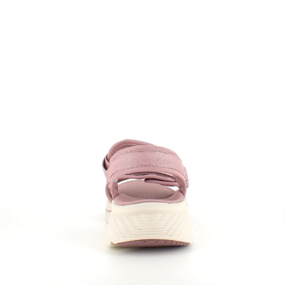 Rosa Skechers Max Cushioning Elite 2.0 Sandal med god svangstøtte