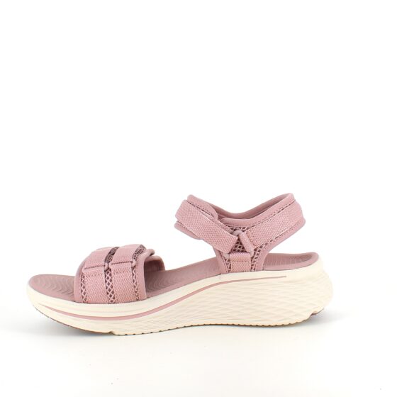 Rosa Skechers Max Cushioning Elite 2.0 Sandal med god svangstøtte