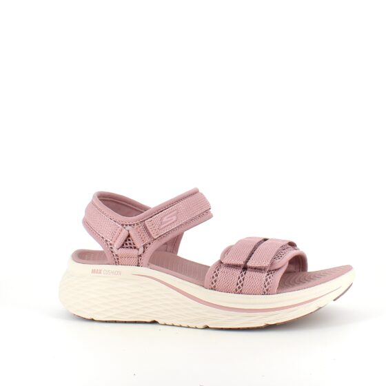 Rosa Skechers Max Cushioning Elite 2.0 Sandal med god svangstøtte