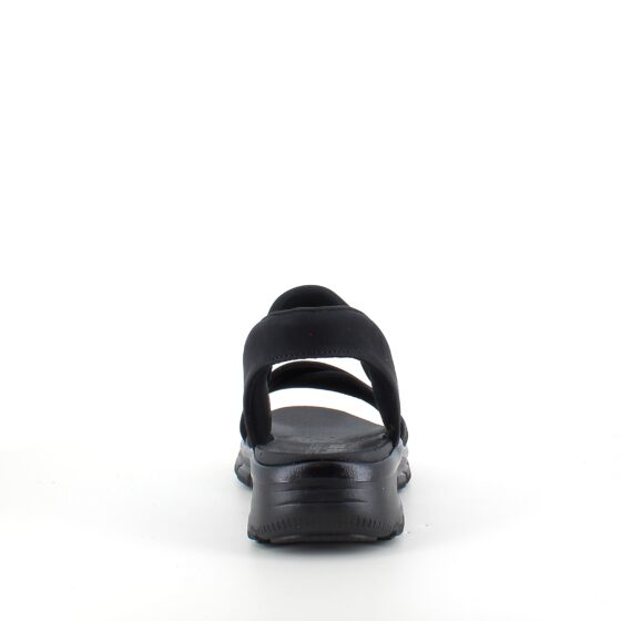 Sort Step-Ins sandal med god pasform