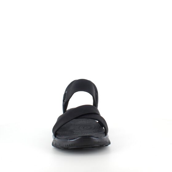 Sort Step-Ins sandal med god pasform
