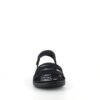 Sort Skechers sandal med elastiskremme