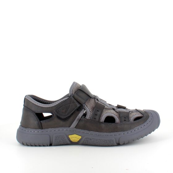 Outdoor sandal til mænd i sort/khaki