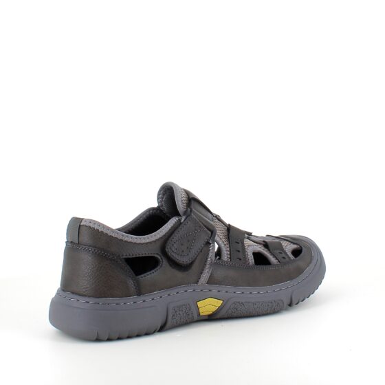 Outdoor sandal til mænd i sort/khaki