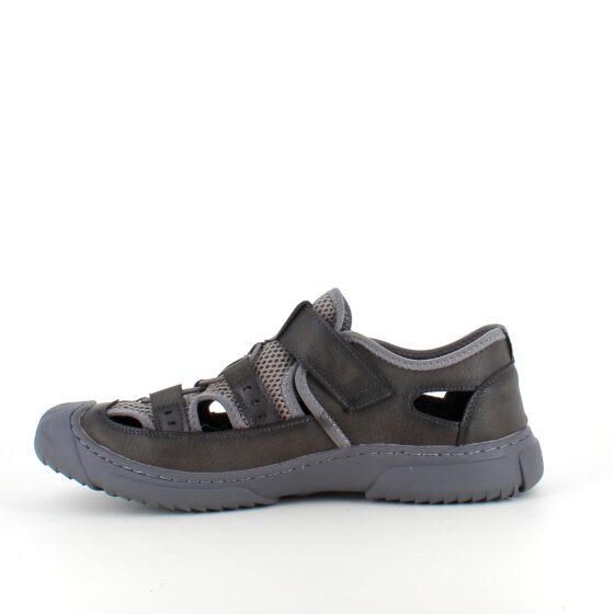 Outdoor sandal til mænd i sort/khaki