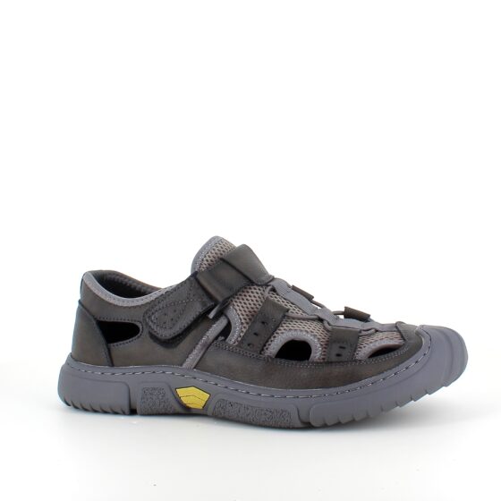 Outdoor sandal til mænd i sort/khaki