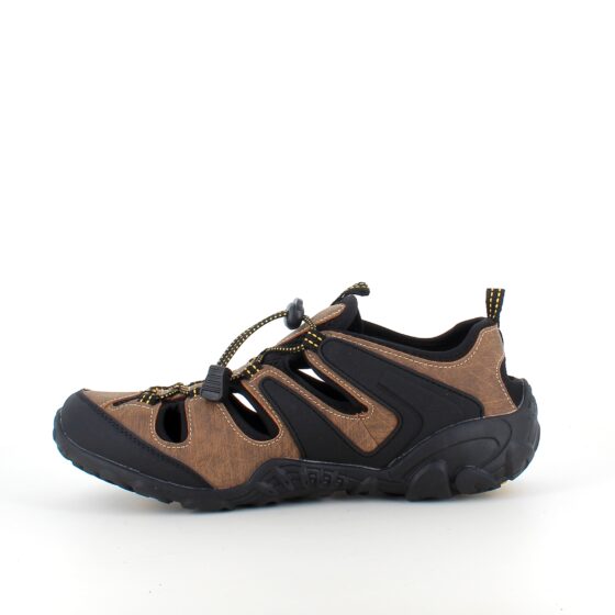 Outdoor sandal til mænd i brun