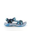 Sporty vandresandal fra CMP med komfort og støtte – blå mønstret letvægtsmodel