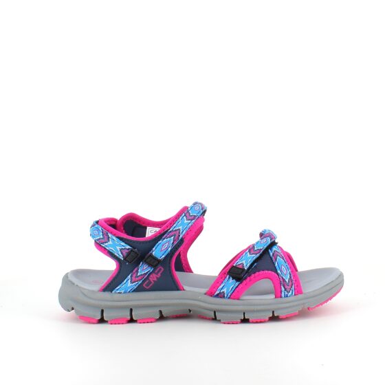 Blå/Pink CMP letvægts sandal med fantastisk komfort