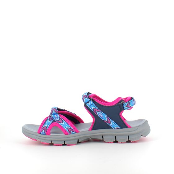 Blå/Pink CMP letvægts sandal med fantastisk komfort