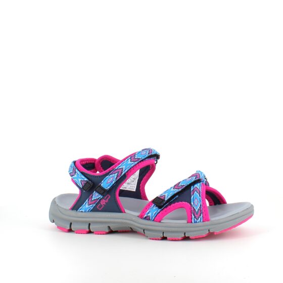 Blå/Pink CMP letvægts sandal med fantastisk komfort