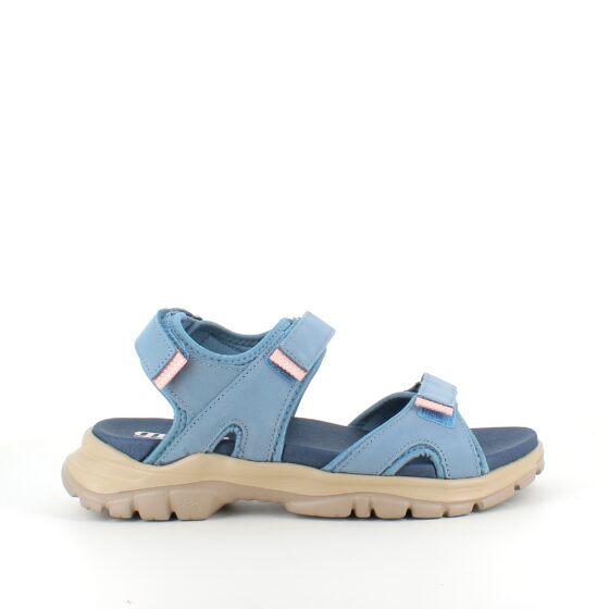 Blå Green Comfort sandal til dig som går og står mange timer