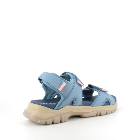 Blå Green Comfort sandal til dig som går og står mange timer