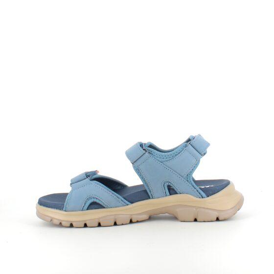 Blå Green Comfort sandal til dig som går og står mange timer