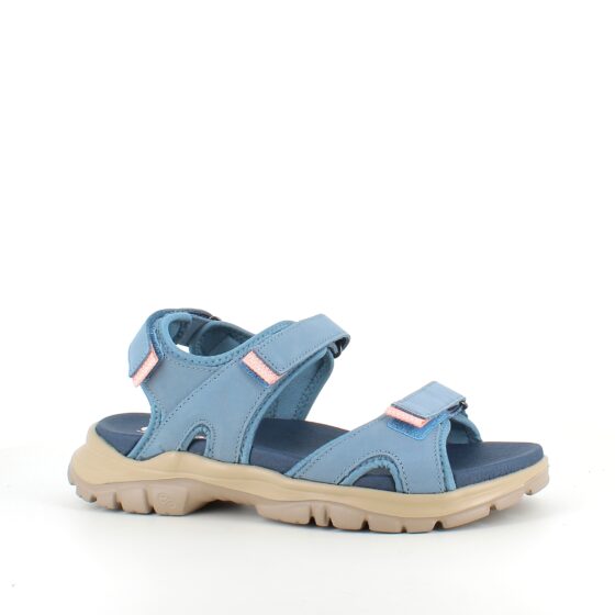 Blå Green Comfort sandal til dig som går og står mange timer