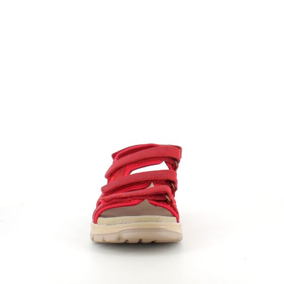 Støttende rød sandal fra Green Comfort