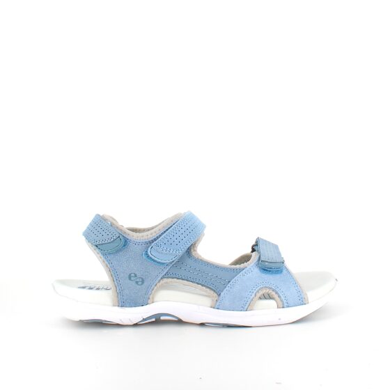 Blå Corsica sandal fra Green Comfort med god svangstøtte