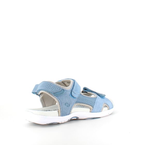 Blå Corsica sandal fra Green Comfort med god svangstøtte