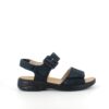 Rieker sandal i navyfarvet ruskind