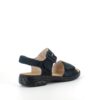 Rieker sandal i navyfarvet ruskind
