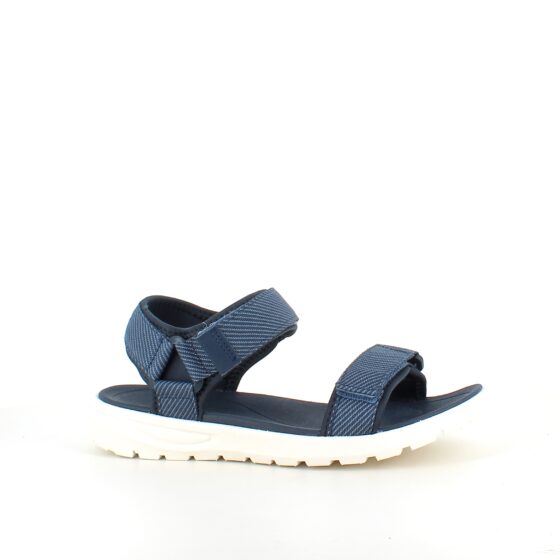 Cruz blå let sandal med brede remme