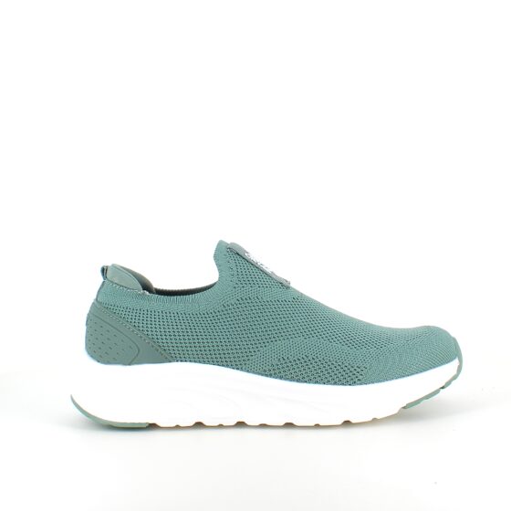 Grøn slip on sko fra Cruz med god bredde