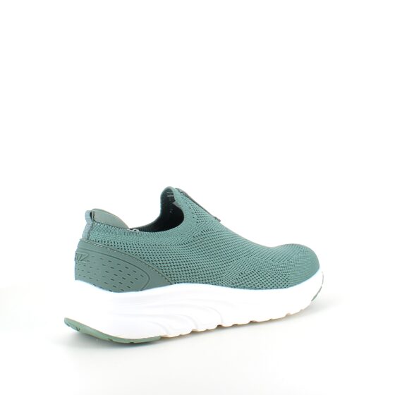 Grøn slip on sko fra Cruz med god bredde