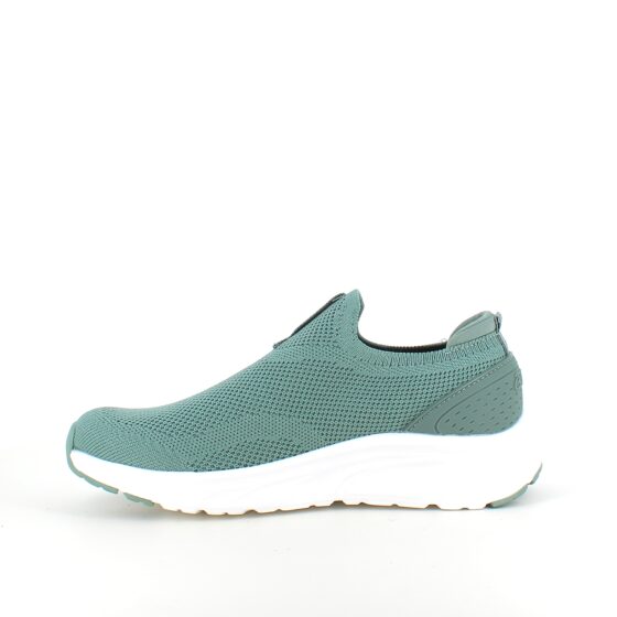 Grøn slip on sko fra Cruz med god bredde