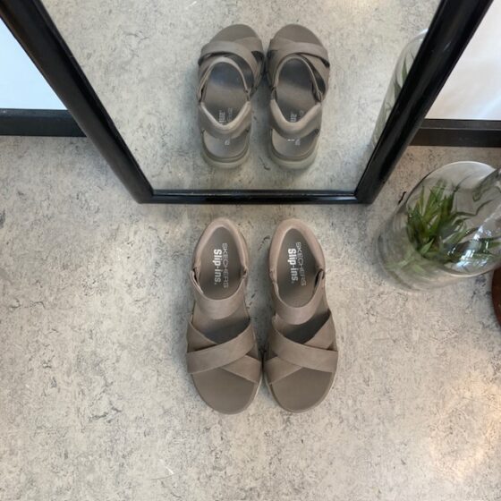 Beige Step-Ins sandal med god pasform