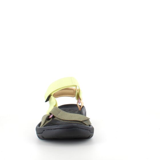 Teva vandresandal med tre justerbare remme i flere farver.