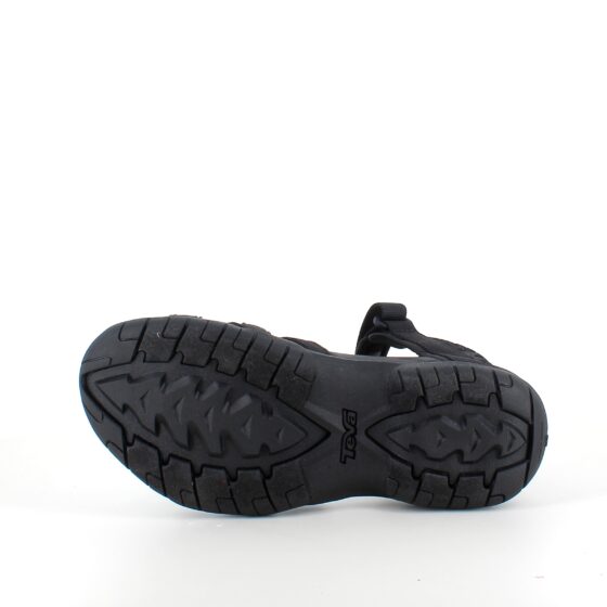 Teva Tirra, smart sort sandal fra Teva med god svangstøtte