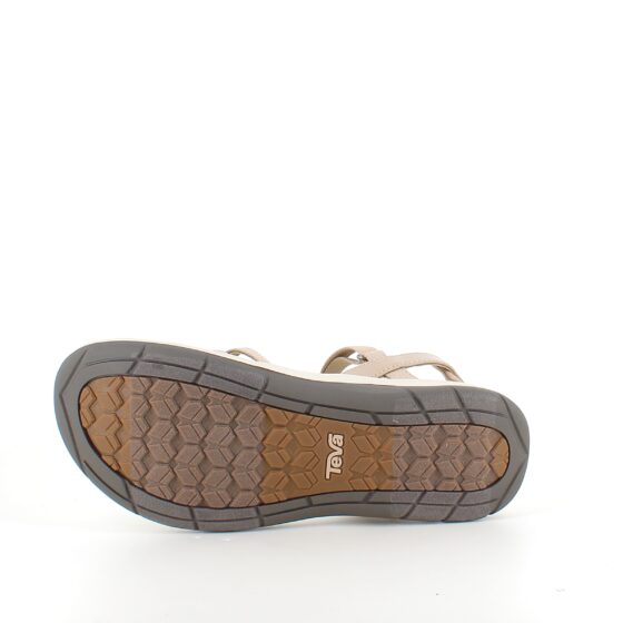 Beige Teva Tirra Traveler damesandal med svangstøtte
