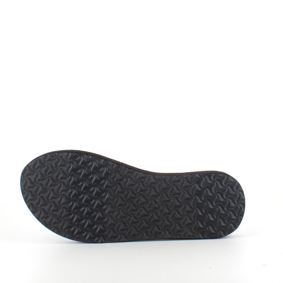 Sort Teva slip-on sandal med bløde tekstil stropper