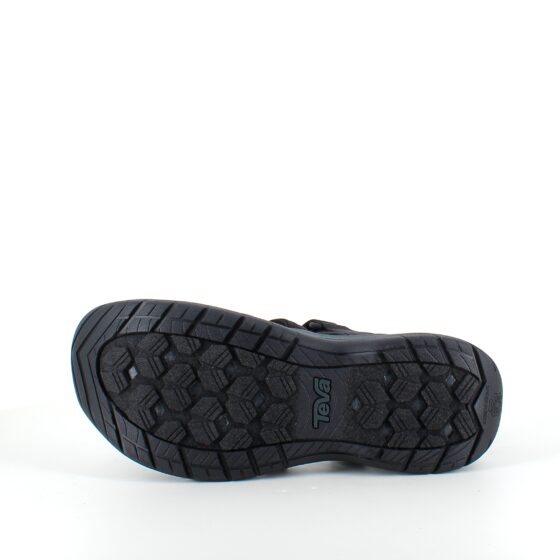 Sort lukket Teva Tirra sandal med svangstøtte