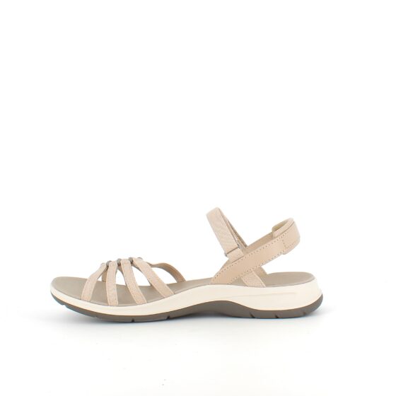 Beige Teva Tirra Traveler damesandal med svangstøtte