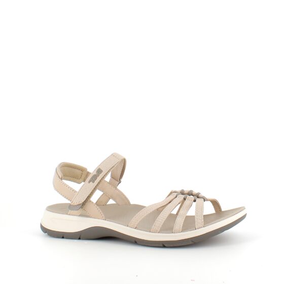 Beige Teva Tirra Traveler damesandal med svangstøtte