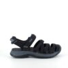Sort lukket Teva Tirra sandal med svangstøtte