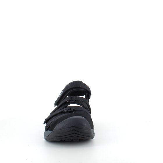 Sort lukket Teva Tirra sandal med svangstøtte